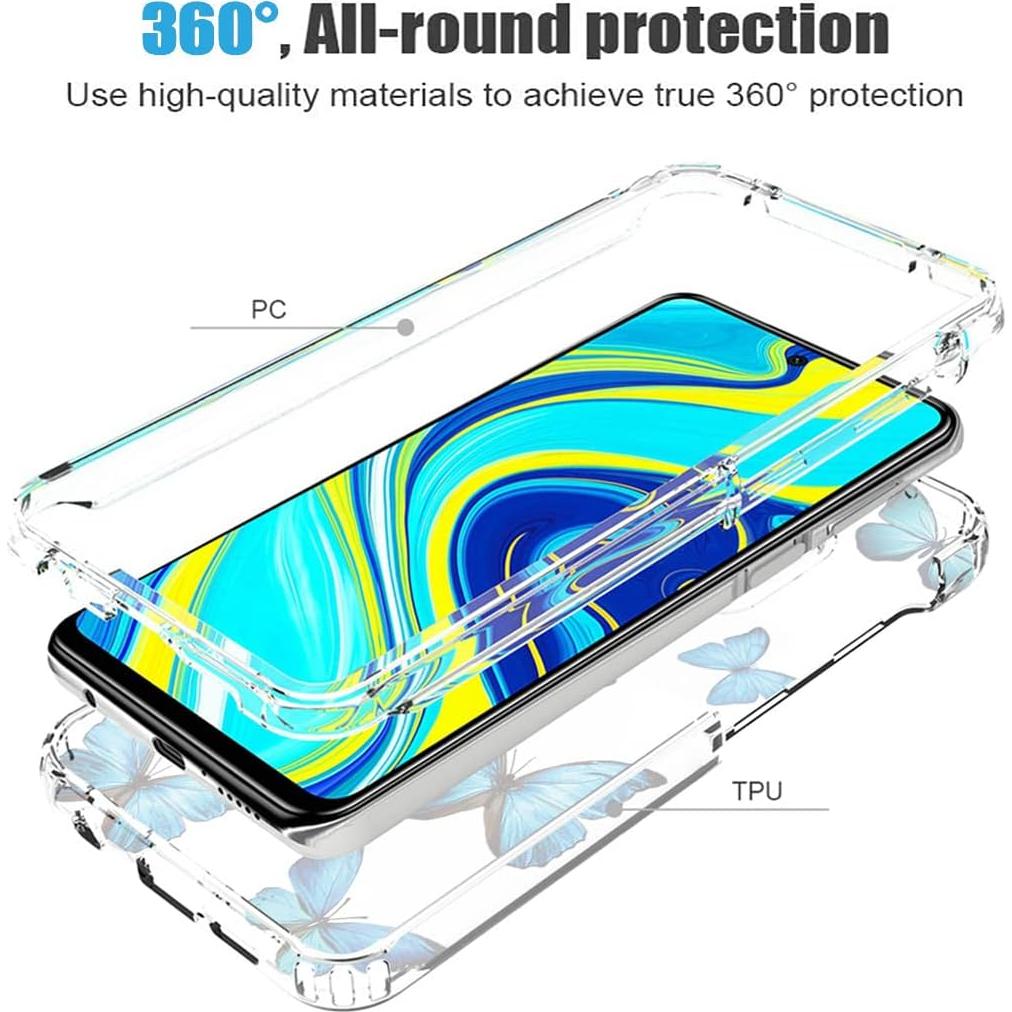 Funda Xiaomi Redmi Note 9 Pro/9S/Pro Max con Protector