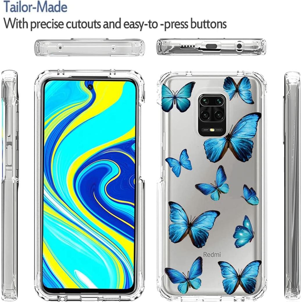 Funda Xiaomi Redmi Note 9 Pro/9S/Pro Max con Protector