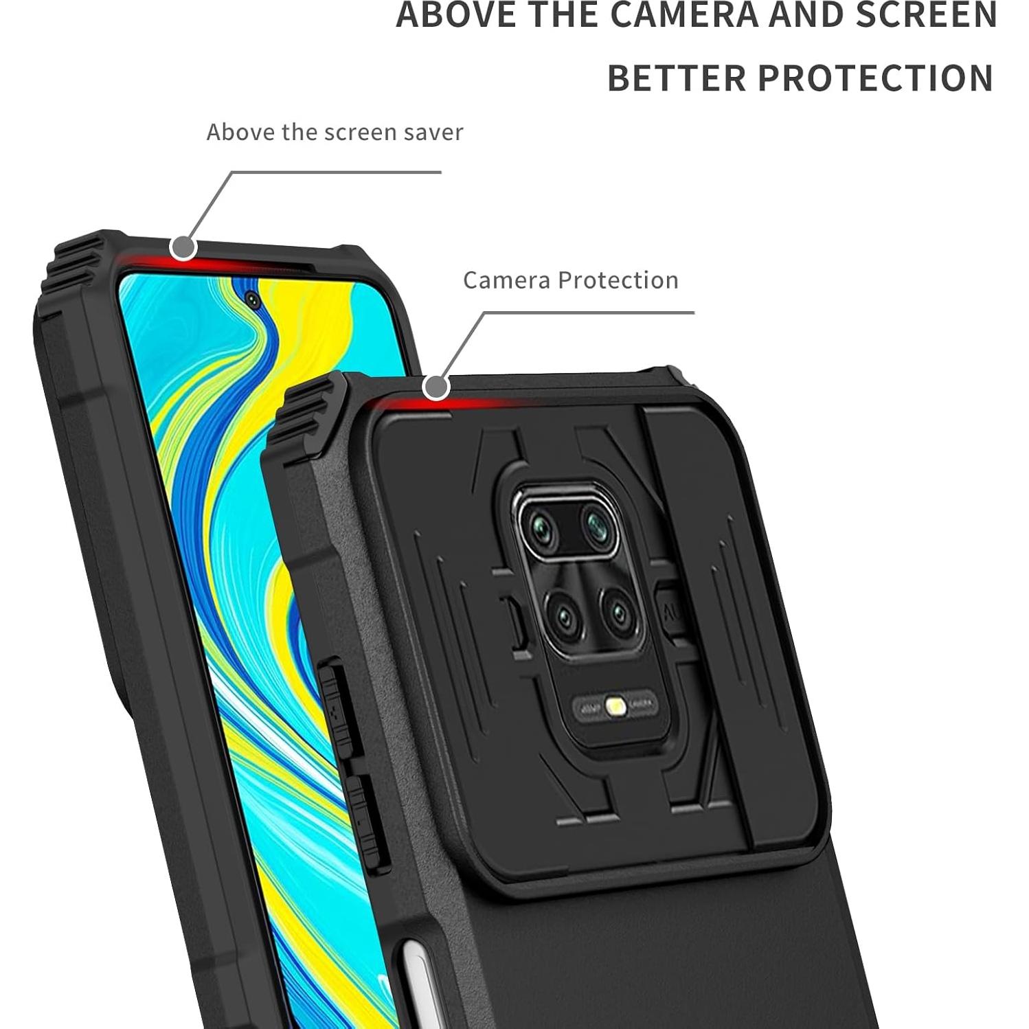 Funda para Xiaomi Redmi Note 9 Pro/S/Pro Max con soporte