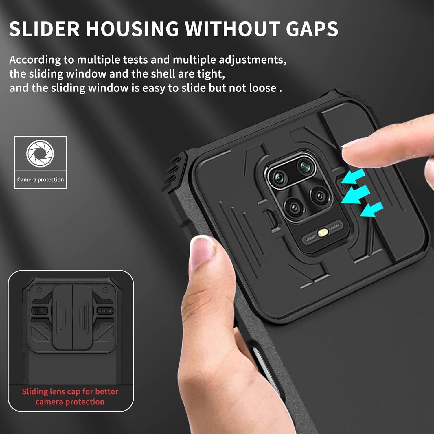 Funda para Xiaomi Redmi Note 9 Pro/S/Pro Max con soporte