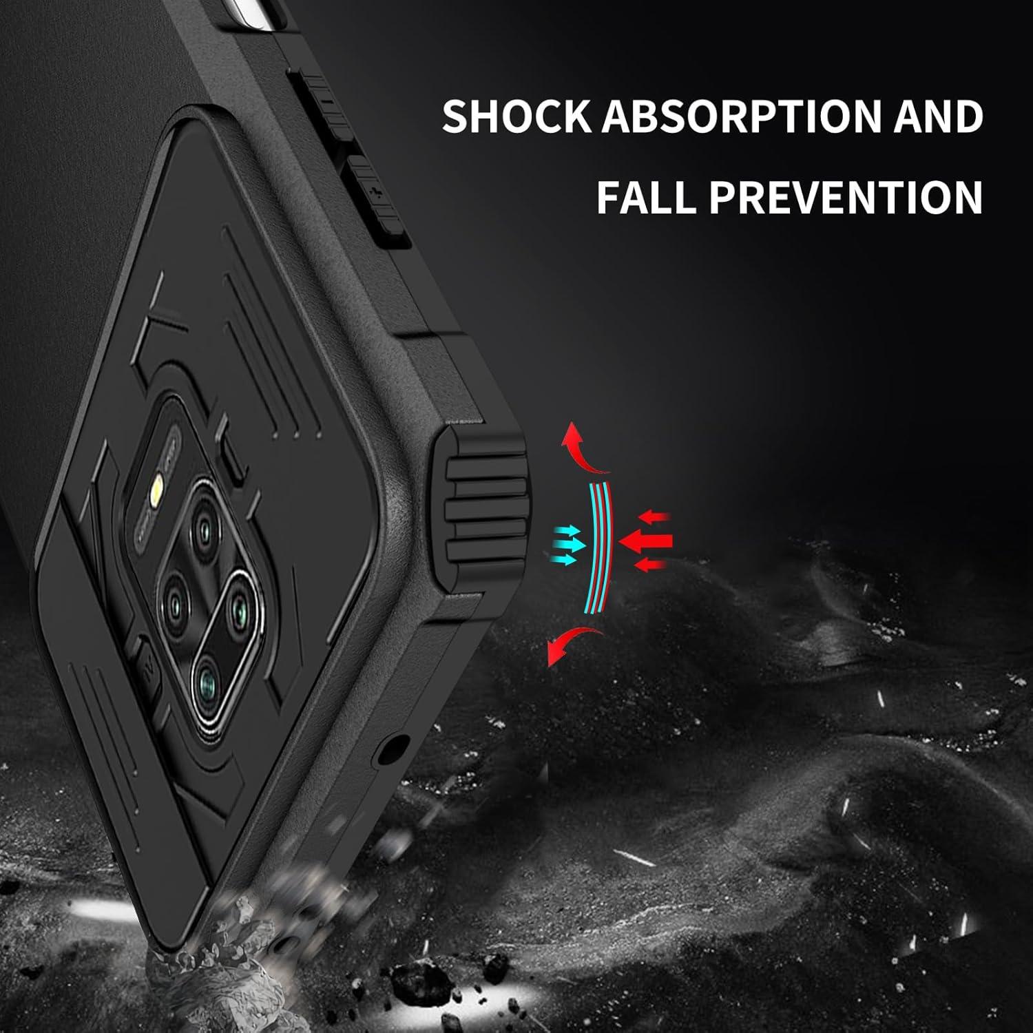 Funda para Xiaomi Redmi Note 9 Pro/S/Pro Max con soporte