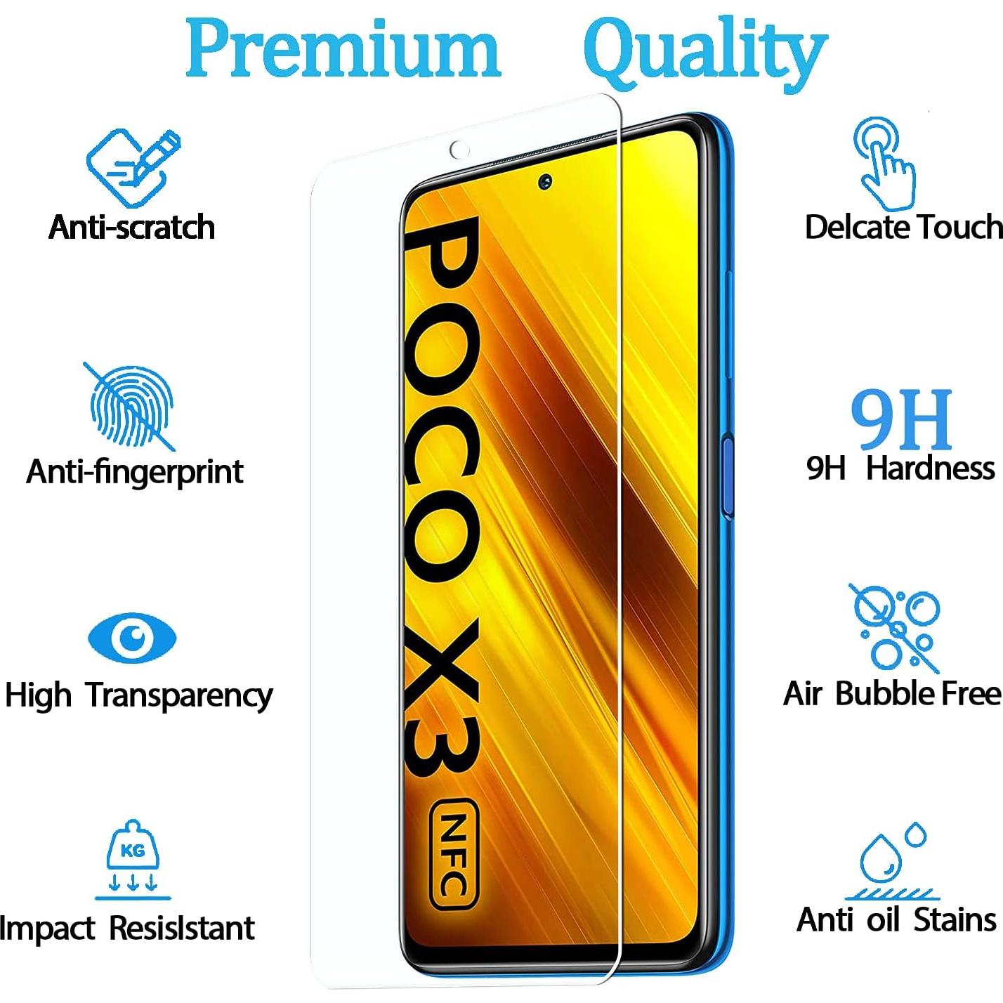 Protector de Pantalla Vidrio Templado KELOLIN para Xiaomi