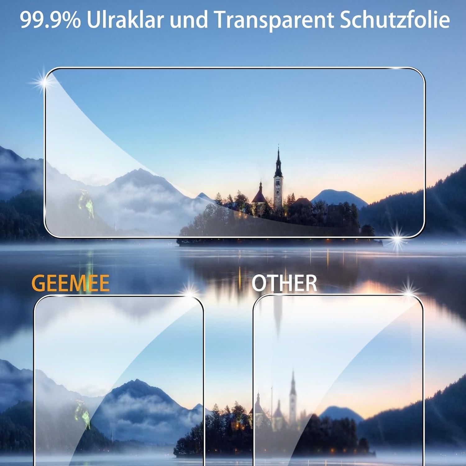 Protector de Pantalla Suttkue para Xiaomi Poco X6 Pro 5G 9H