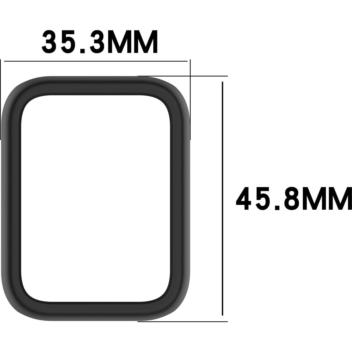 Funda Protectora MOTONG para Xiaomi Smart Band 9 Pro - PC Negro