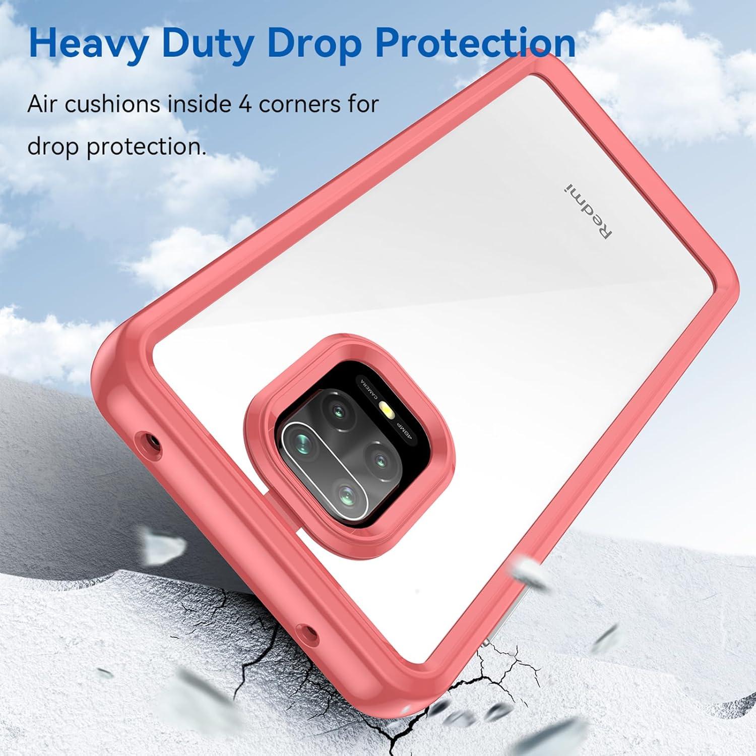 Funda Protectora Xiaomi Redmi Note 9S con Cristal Templado