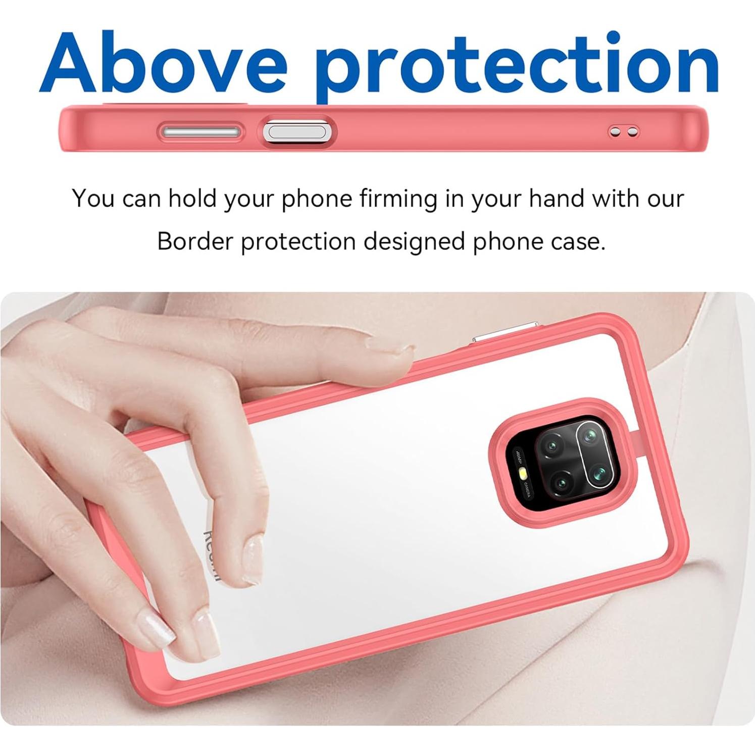 Funda Protectora Xiaomi Redmi Note 9S con Cristal Templado