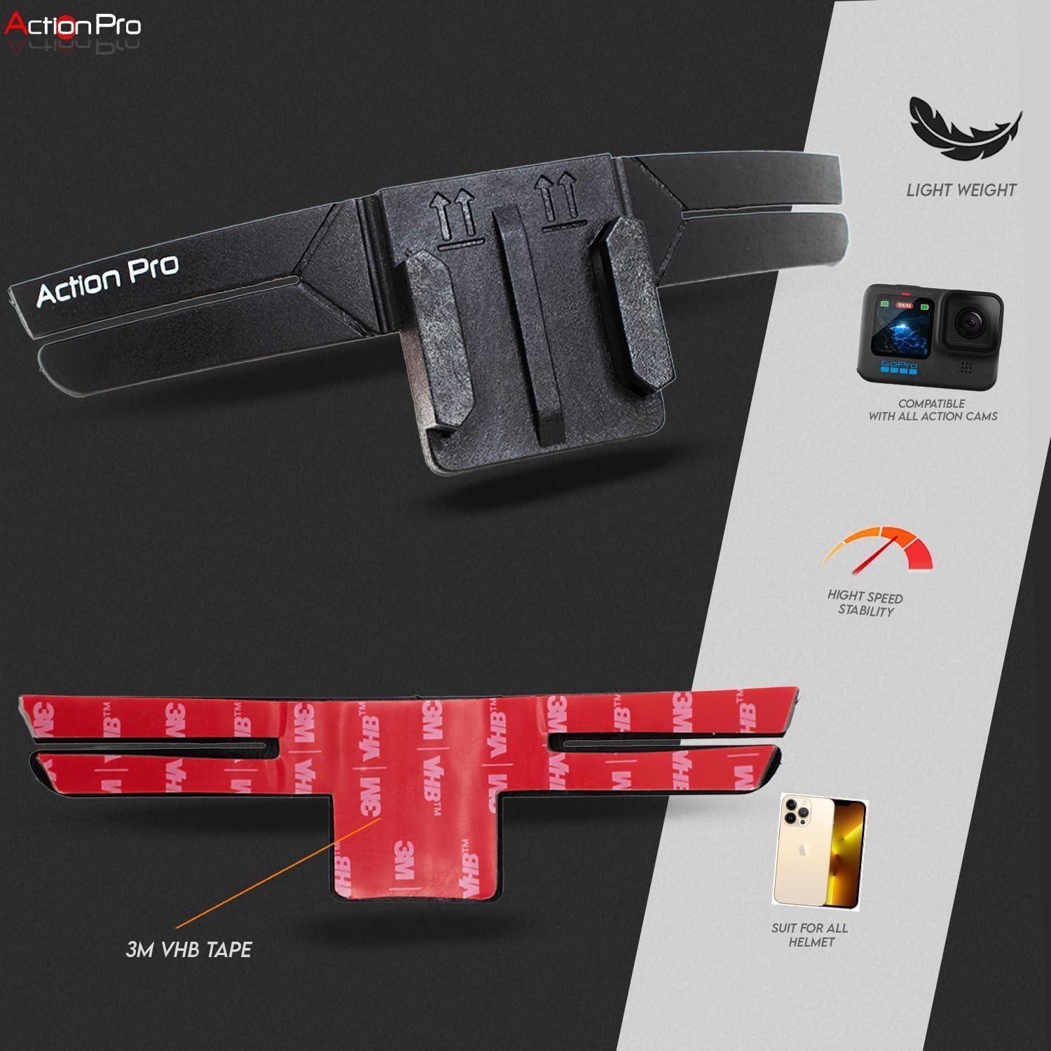 Soporte de Barbilla 3M Flexible para Cámaras de Acción