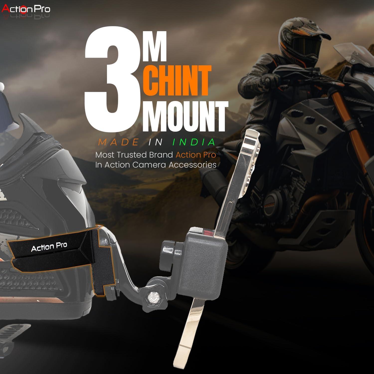 Soporte de Barbilla 3M Flexible para Cámaras de Acción