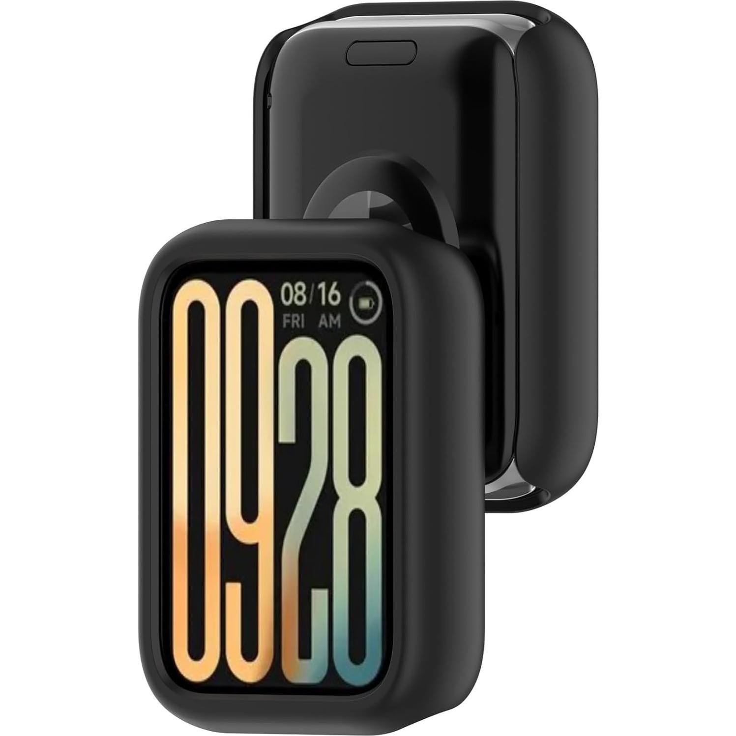 Funda Disscool para Xiaomi Smart Band 9 Pro - Protector Suave Negro