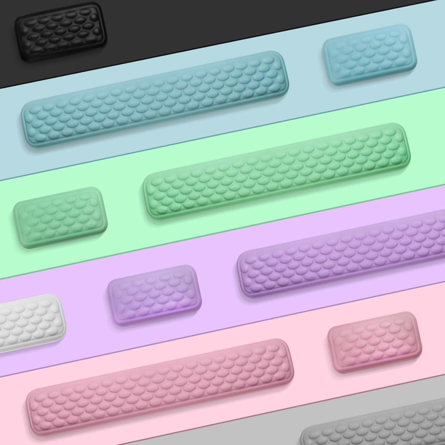 Reposamuñecas Ergonómico KEPUTAIER para Teclado y Ratón