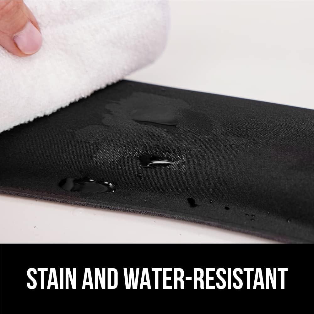 Reposamuñecas Ergonómico Gorilla Grip Espuma Viscoelástica Negro