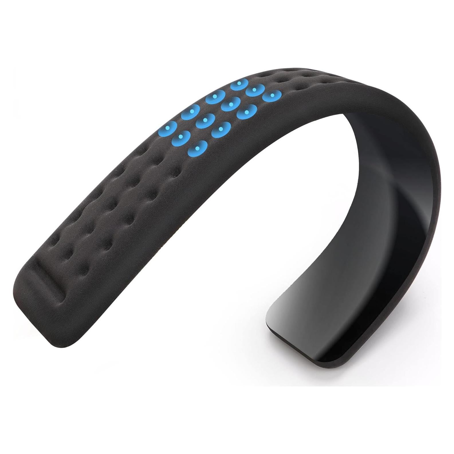 Reposamuñecas Ergonómico Lekvey de Espuma Viscoelástica Negro