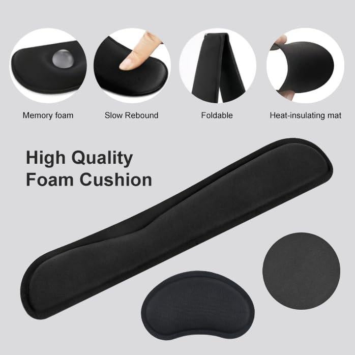 Conjunto Reposamuñecas Ergonómico ZYTONGMAO Gel Memoria