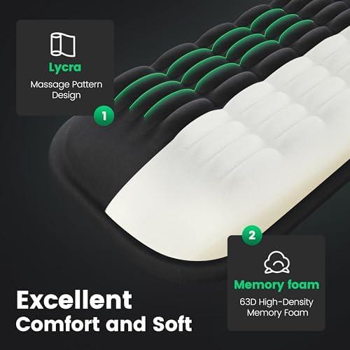 Reposamuñecas Ergonómico MEKASS para Teclado y Ratón