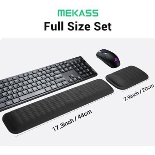 Reposamuñecas Ergonómico MEKASS para Teclado y Ratón
