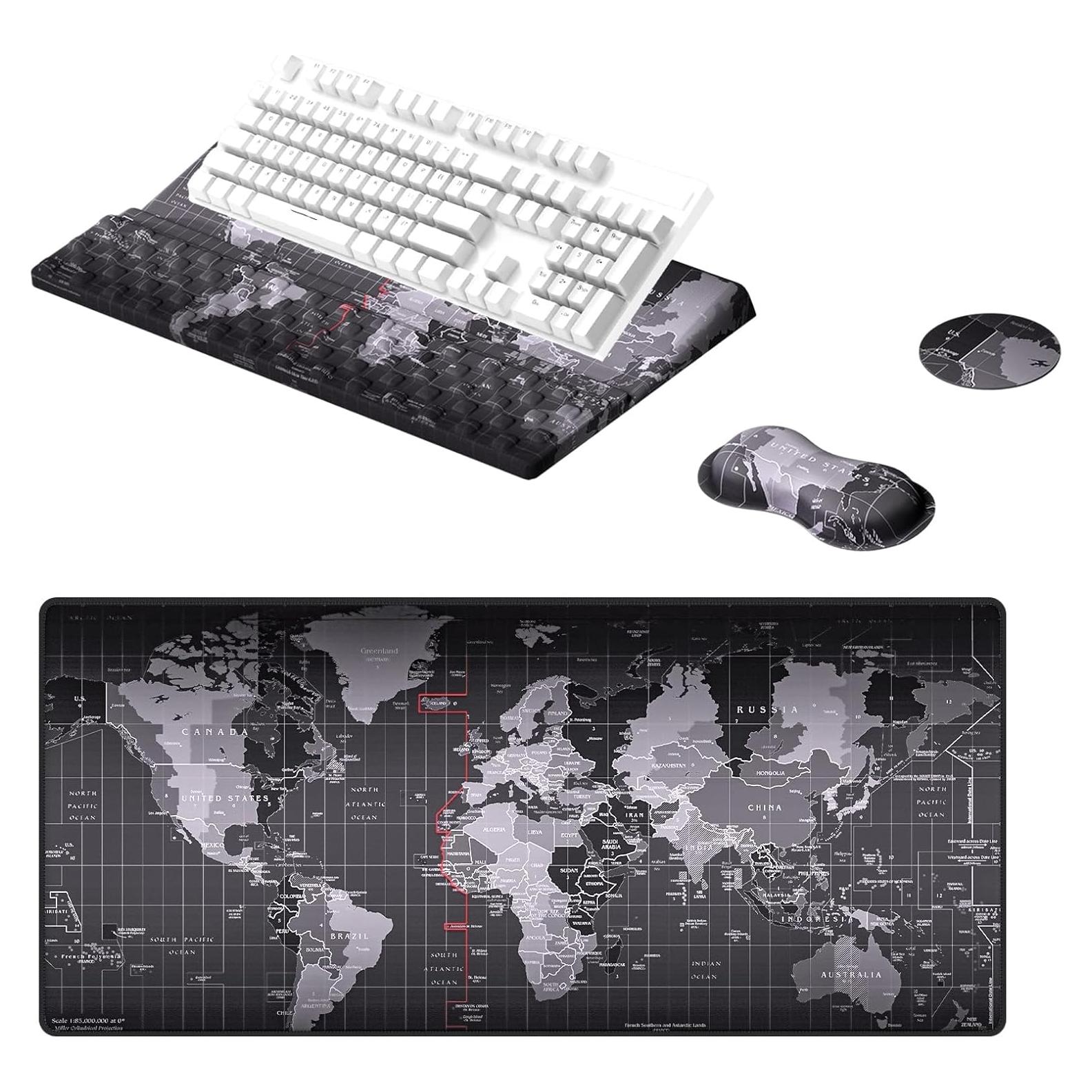 Almohadilla Ergonómica Ospelelf con Soporte para Teclado