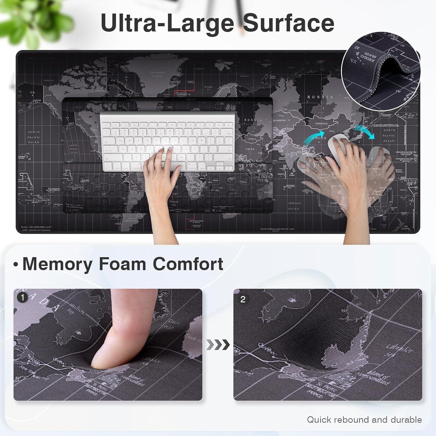 Almohadilla Ergonómica Ospelelf con Soporte para Teclado