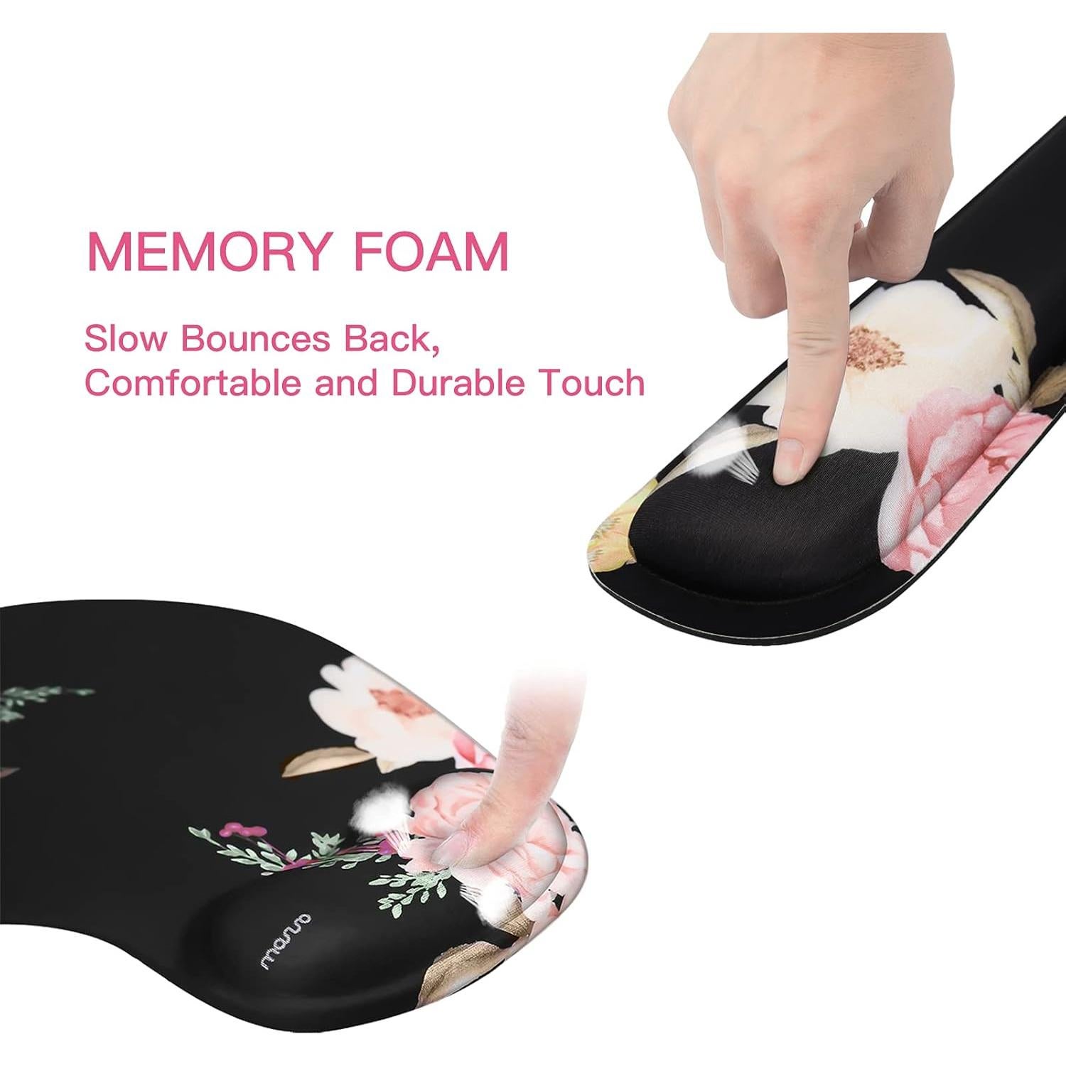 Soporte de Reposamuñecas MOSISO Ergonómico Negro