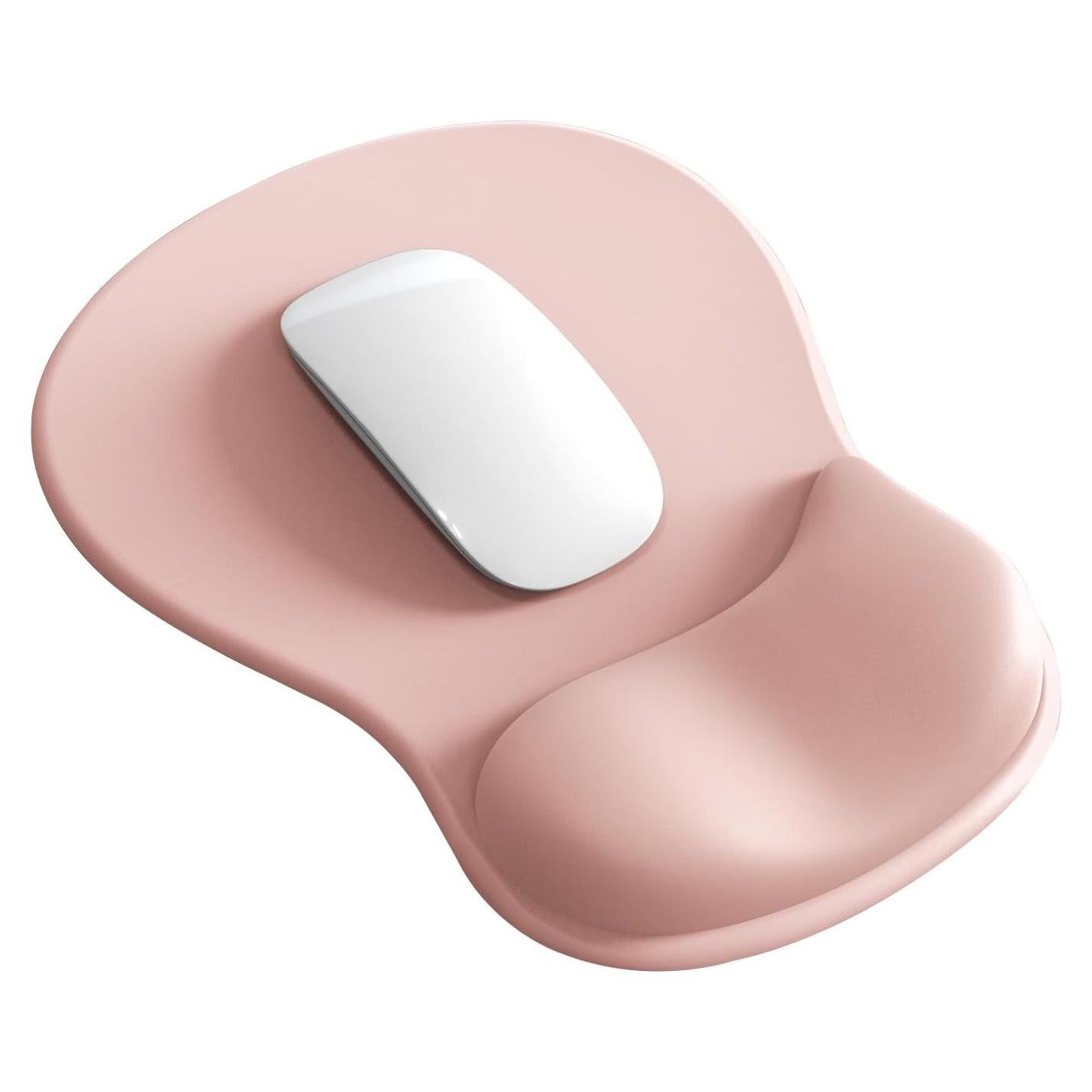 Alfombrilla de Ratón Ergonómica KEPUTAIER Rosa con Reposamuñecas