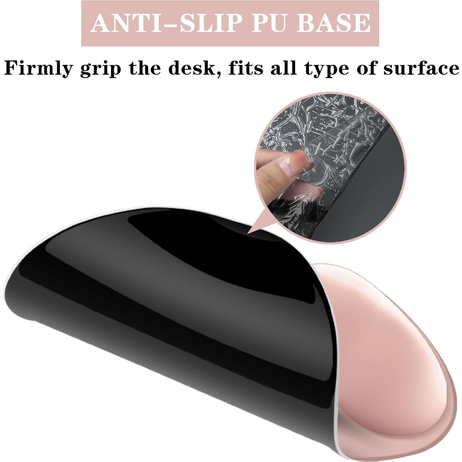 Alfombrilla de Ratón Ergonómica KEPUTAIER Rosa con Reposamuñecas