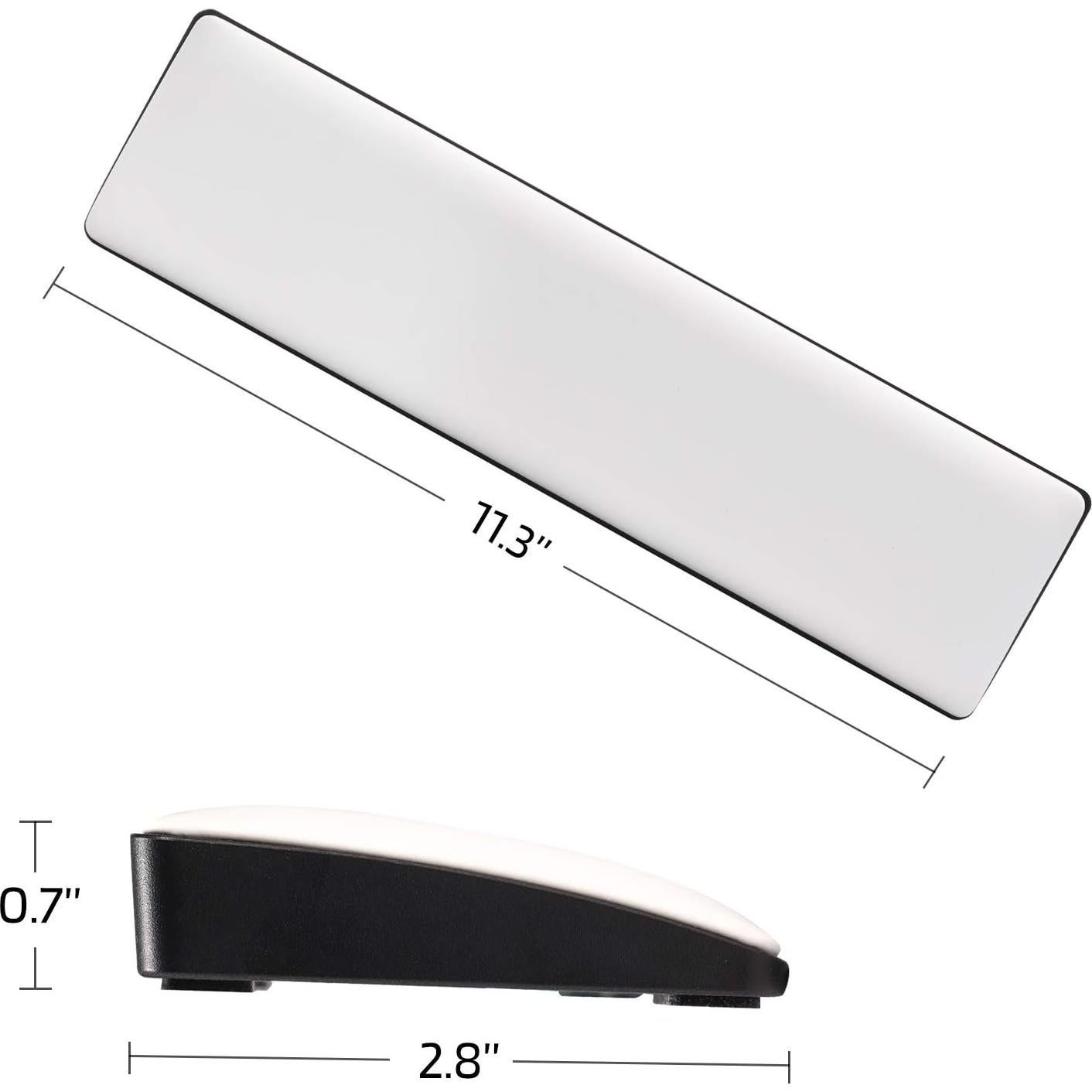 Reposa muñecas LTC 60% compacto blanco ergonómico