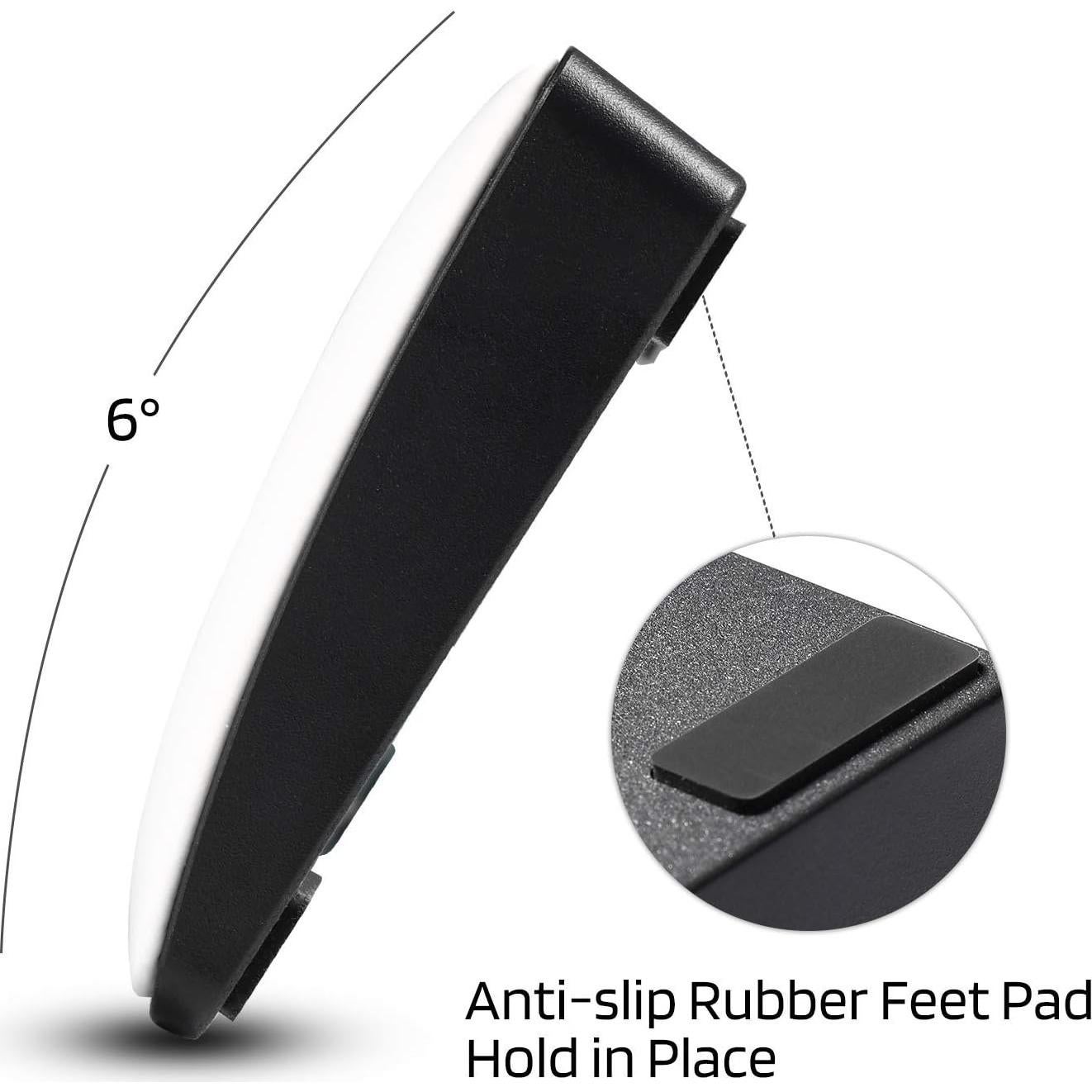 Reposa muñecas LTC 60% compacto blanco ergonómico