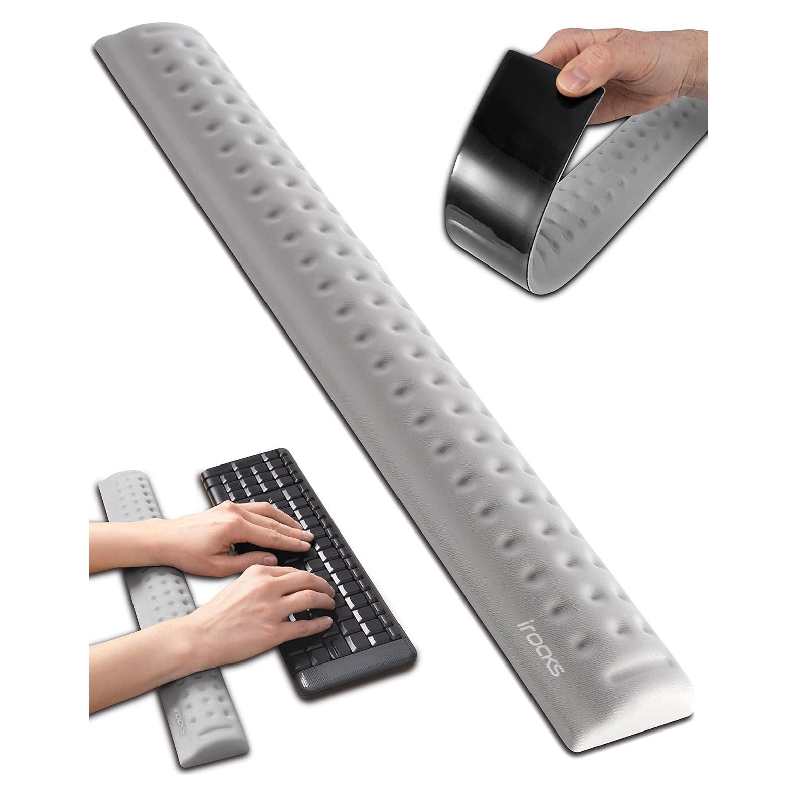 Reposamuñecas Ergonómico i-Rocks IRC41-GY Espuma Viscoelástica