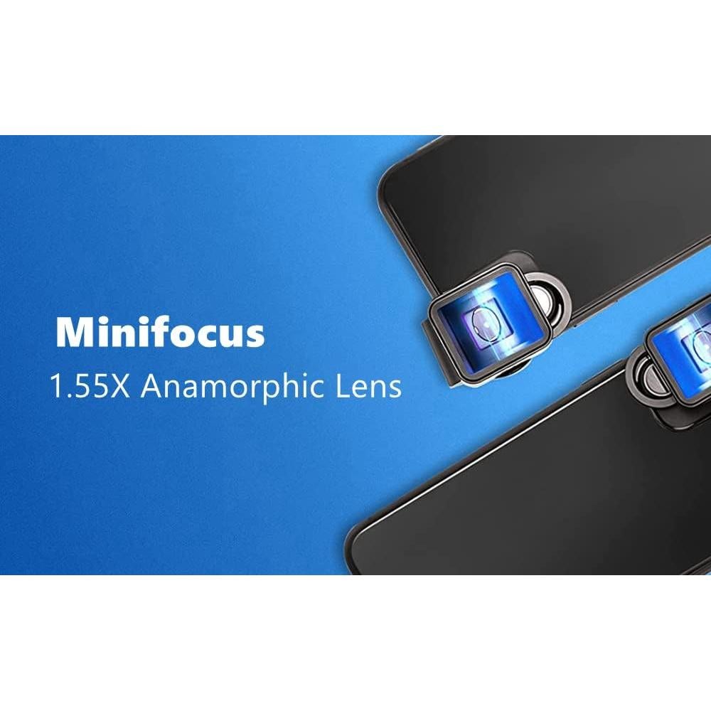 Lente Anamórfico 1.55X Leshareselect para iPhone/Android
