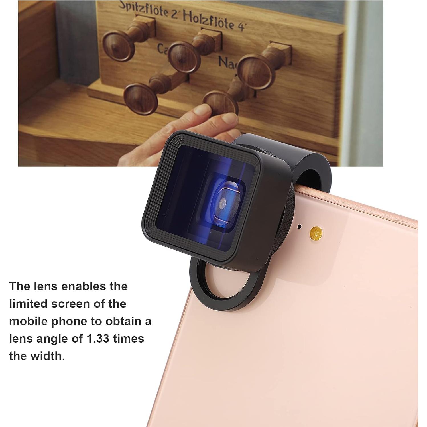 Lente Anamórfica Goshyda 1.33X para Smartphone - HD