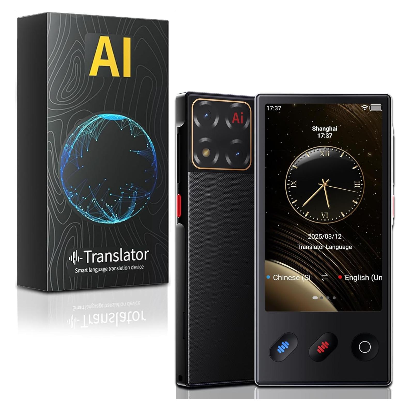 Traductor de Idiomas LULUCKCK 148+ Idiomas Portátil