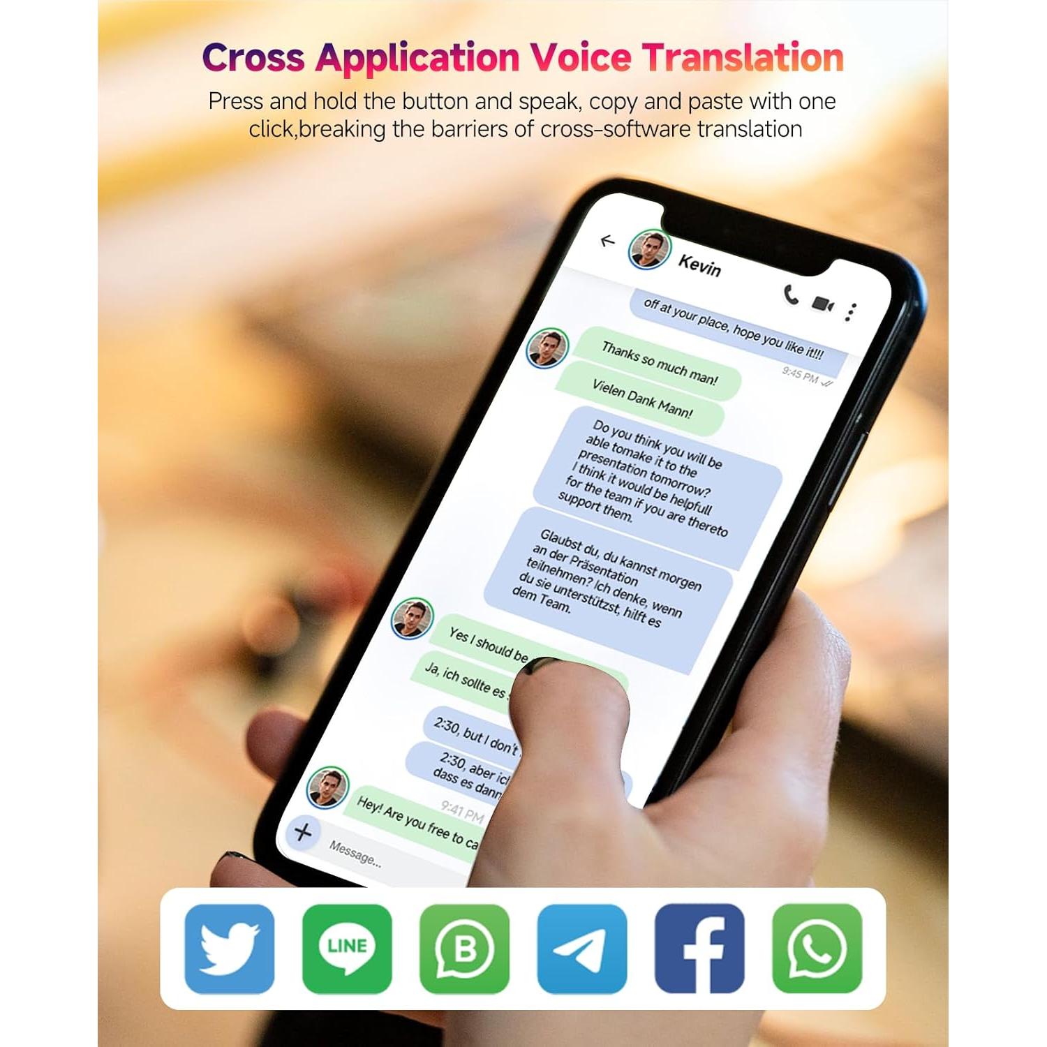 Traductor Grabador AI Eelexa 3 en 1 138 Idiomas Bluetooth