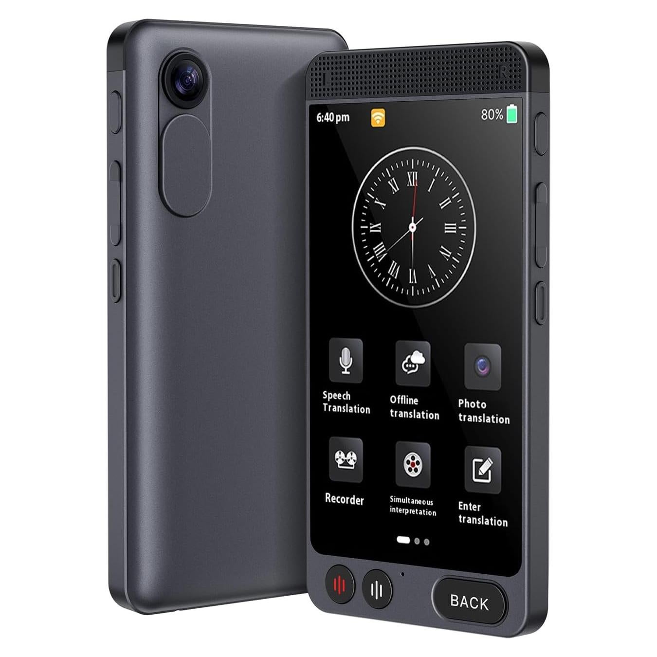 Traductor de Idiomas Offline D21 MiniBear 142 Idiomas AI