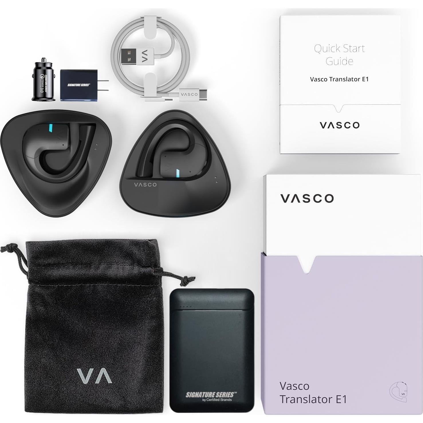 Auriculares Traductores Vasco E1 | Más de 50 Idiomas