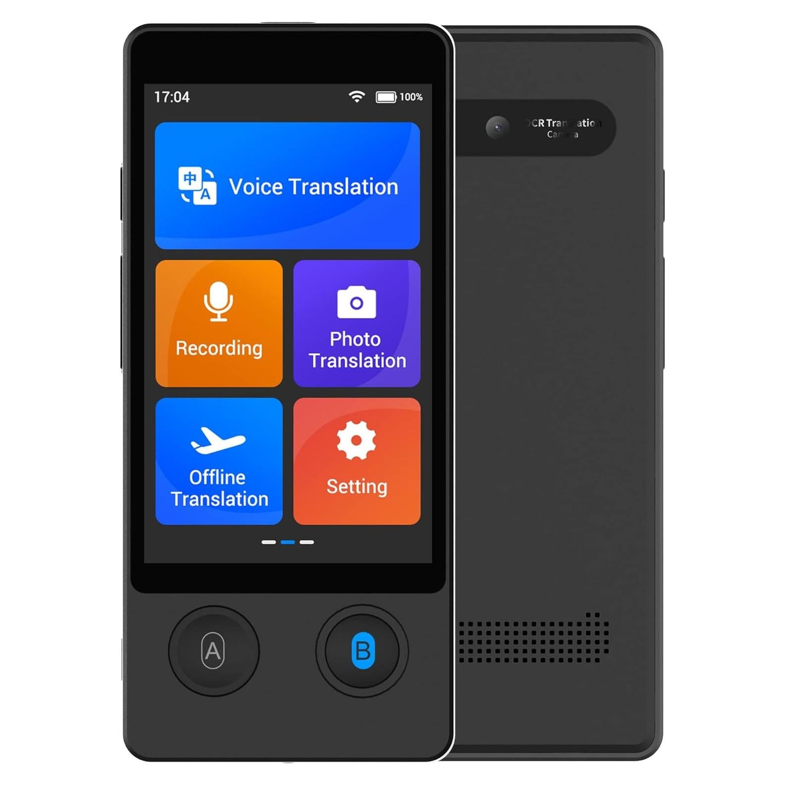 Traductor de Idiomas Anfier W12 144 Idiomas Pantalla 9.4cm