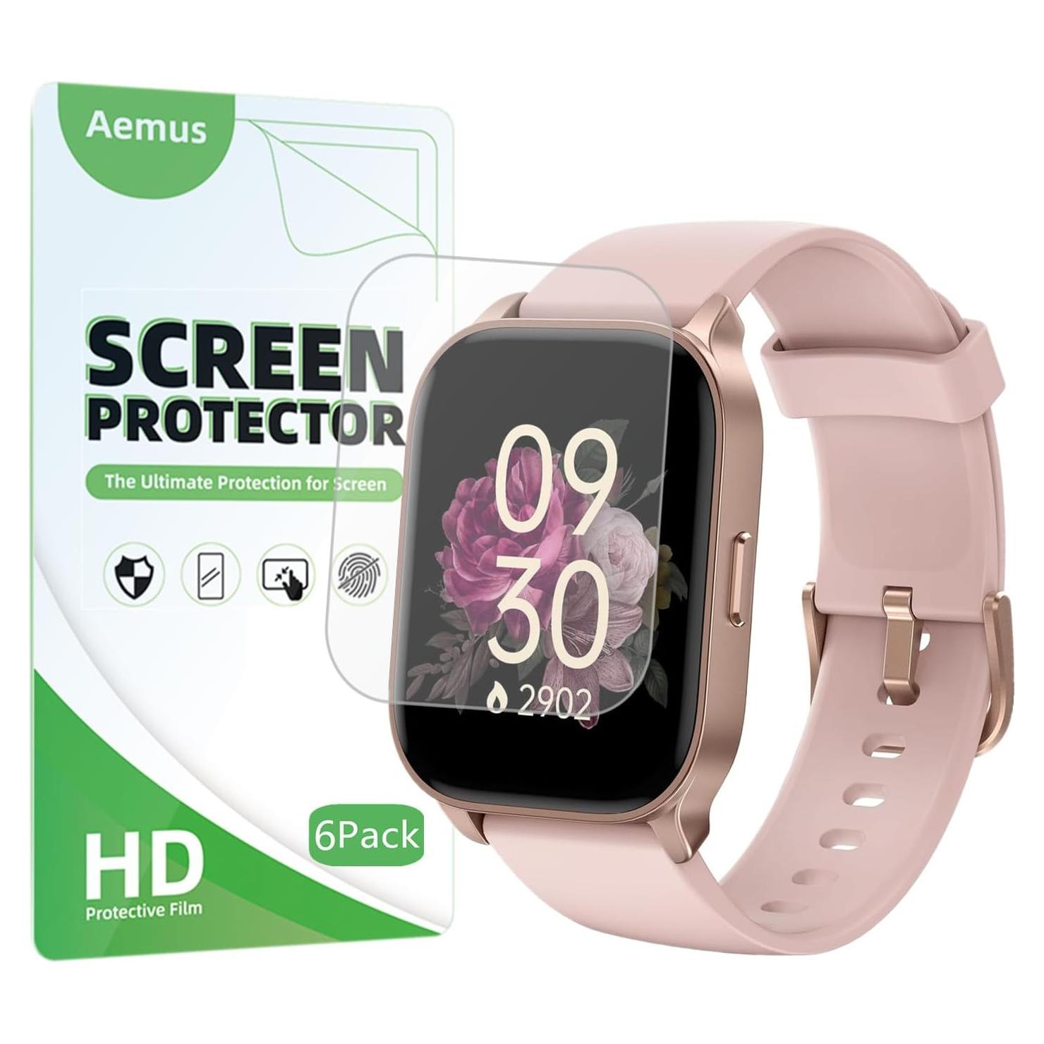 Protector de Pantalla TPU Aemus para Reloj IDW17 2.01" (6 Pzas)