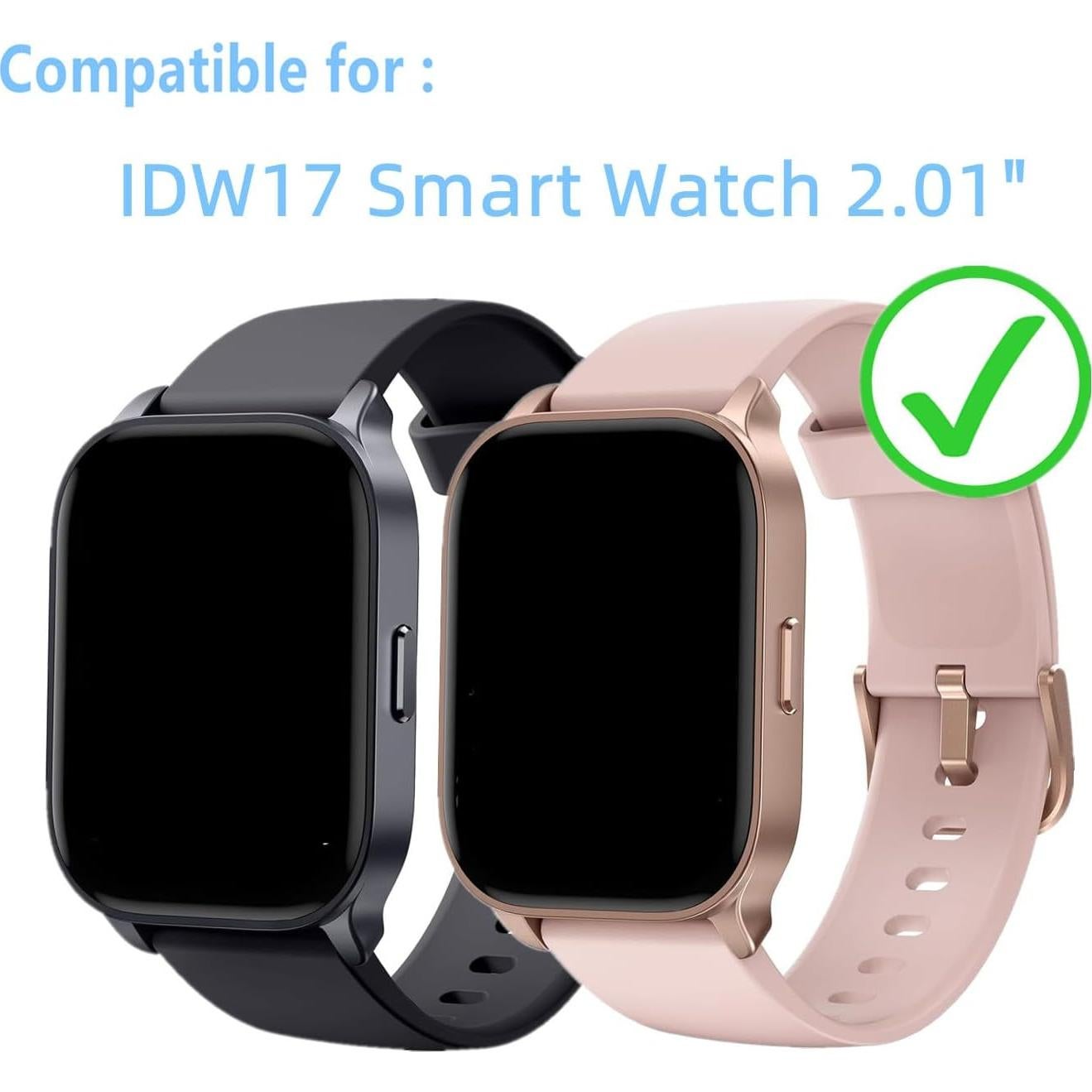 Protector de Pantalla TPU Aemus para Reloj IDW17 2.01" (6 Pzas)