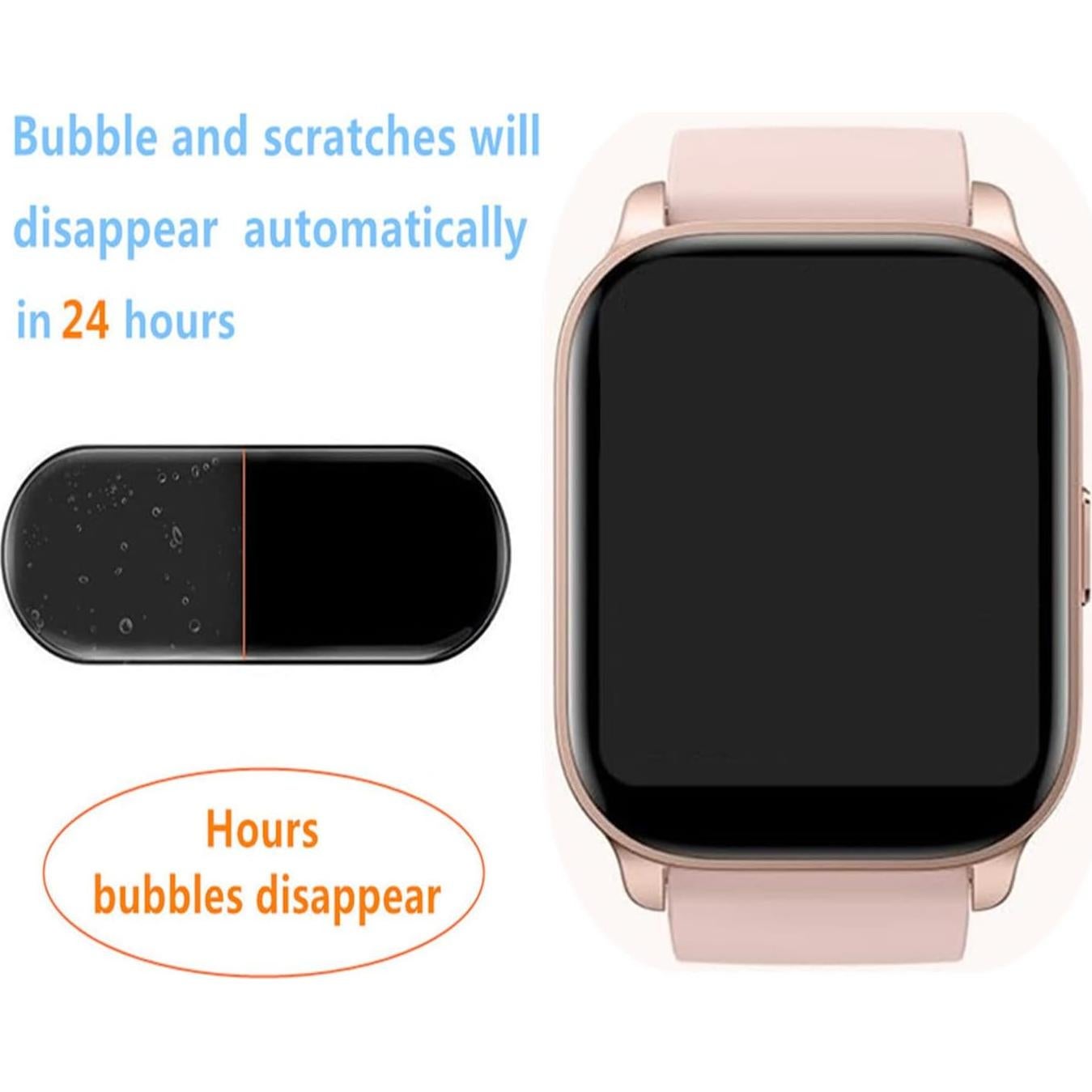 Protector de Pantalla TPU Aemus para Reloj IDW17 2.01" (6 Pzas)