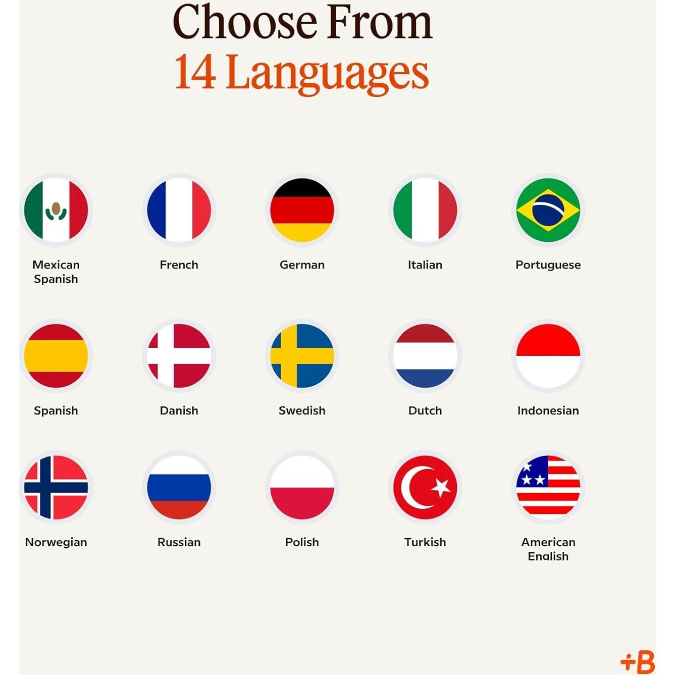 Software de Aprendizaje de Idiomas Babbel - 14 Idiomas - 24 Meses