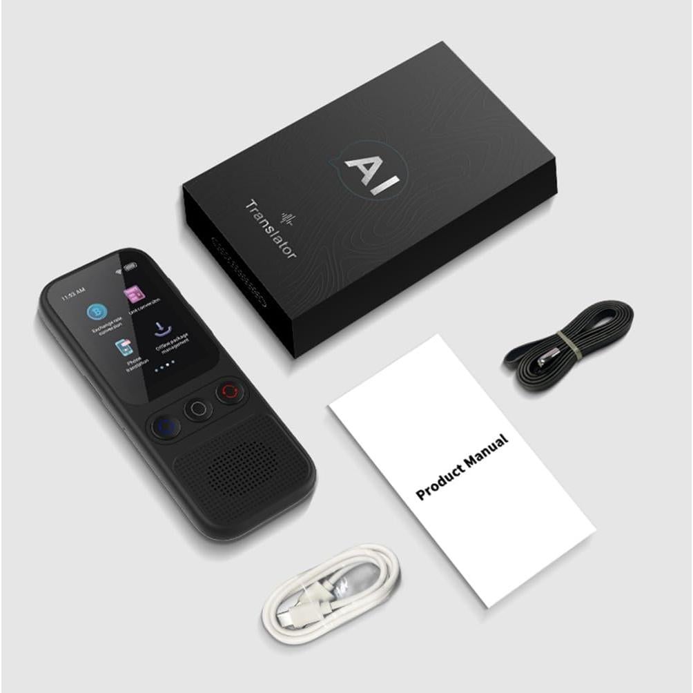 Traductor de Idiomas WQV S80 Bidireccional 138 Idiomas