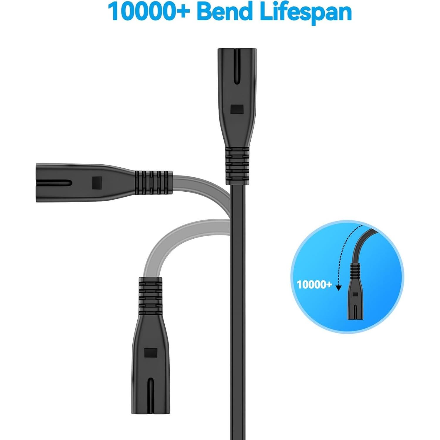 Cable de Alimentación 1.52m para Altavoz Tribit StormBox Blast