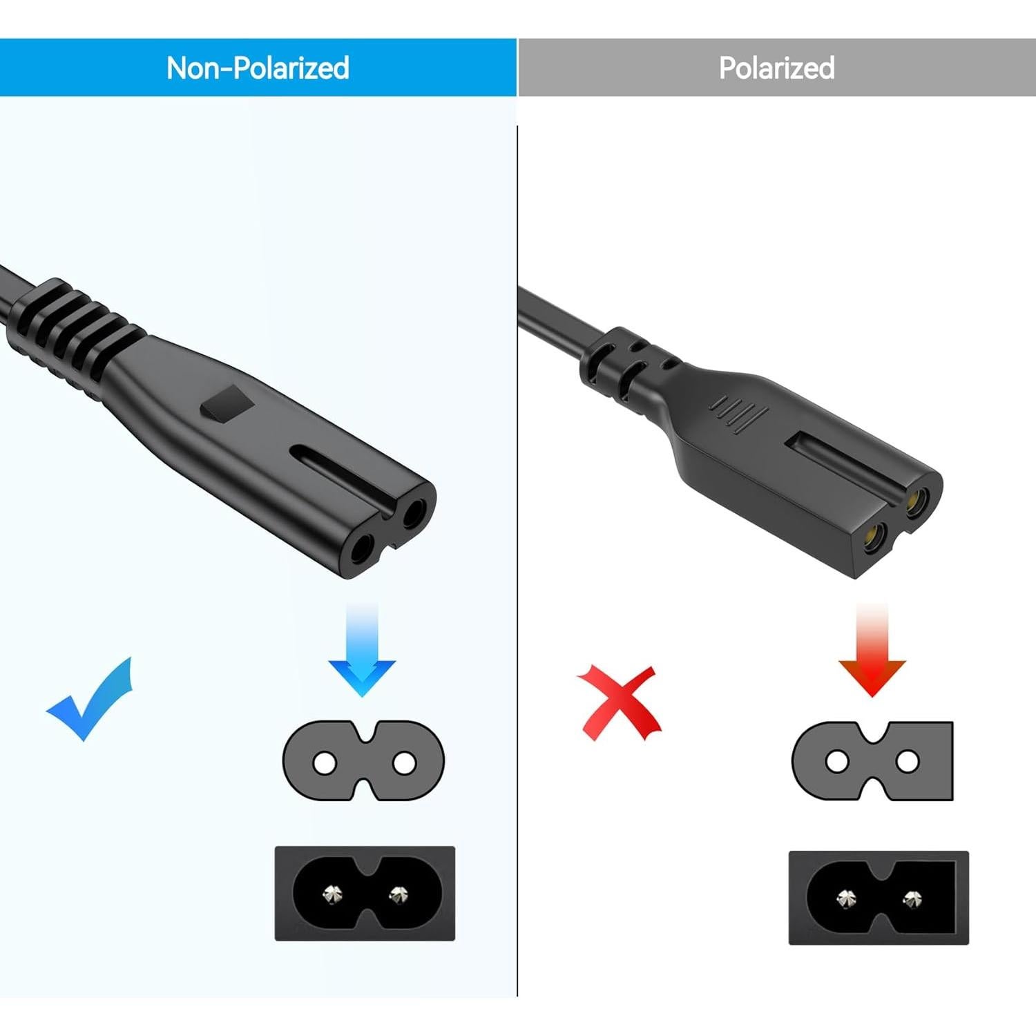 Cable de Alimentación 1.52m para Altavoz Tribit StormBox Blast