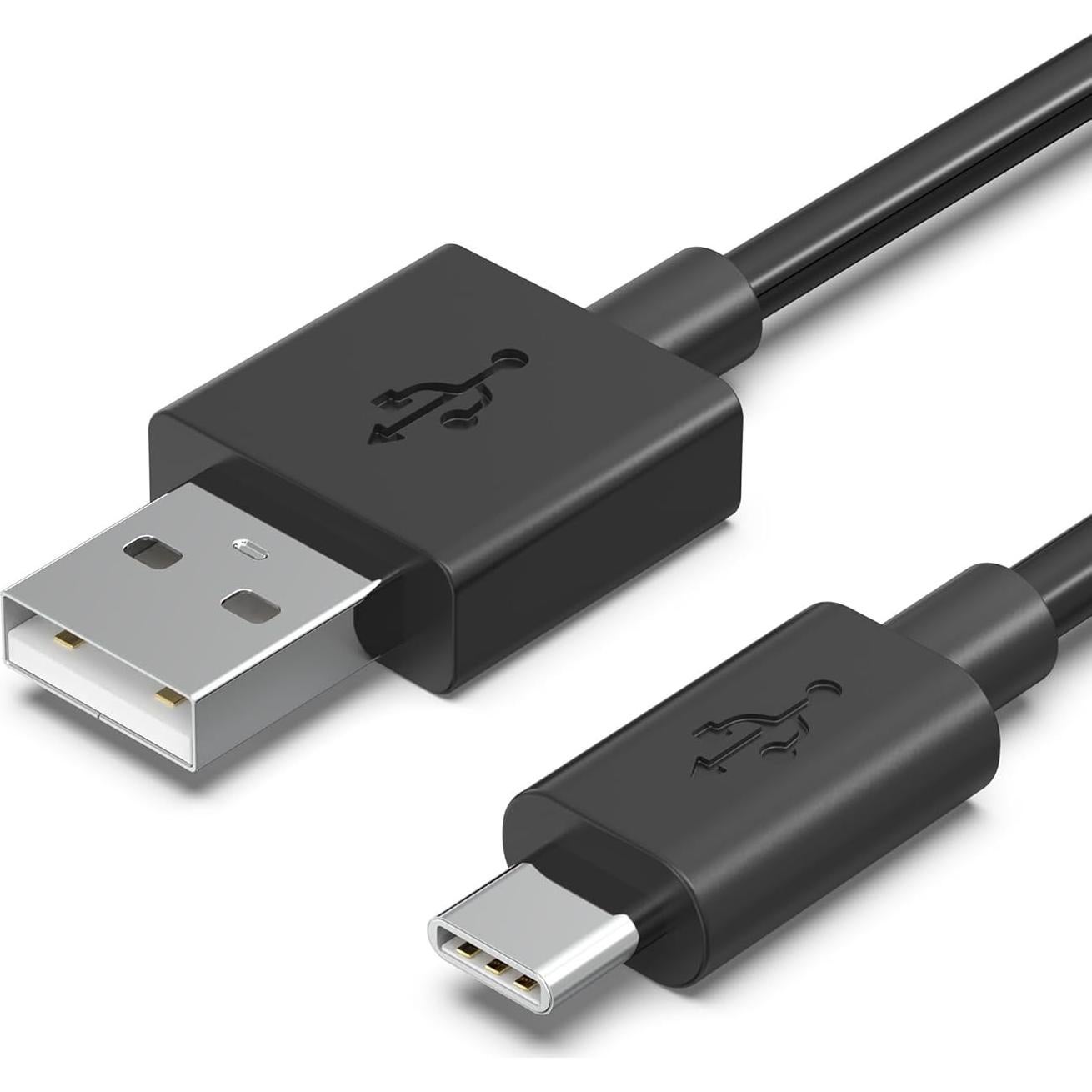 Cable de carga USB C PwrON para Tribit Flybuds 3 Rosa 91 cm