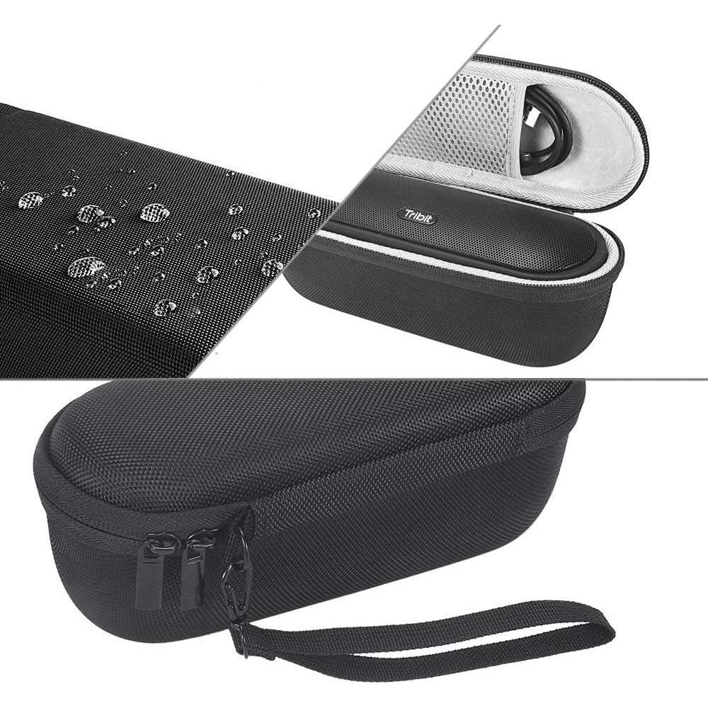 Funda de viaje Voir para altavoz Bluetooth Tribit MaxSound Plus