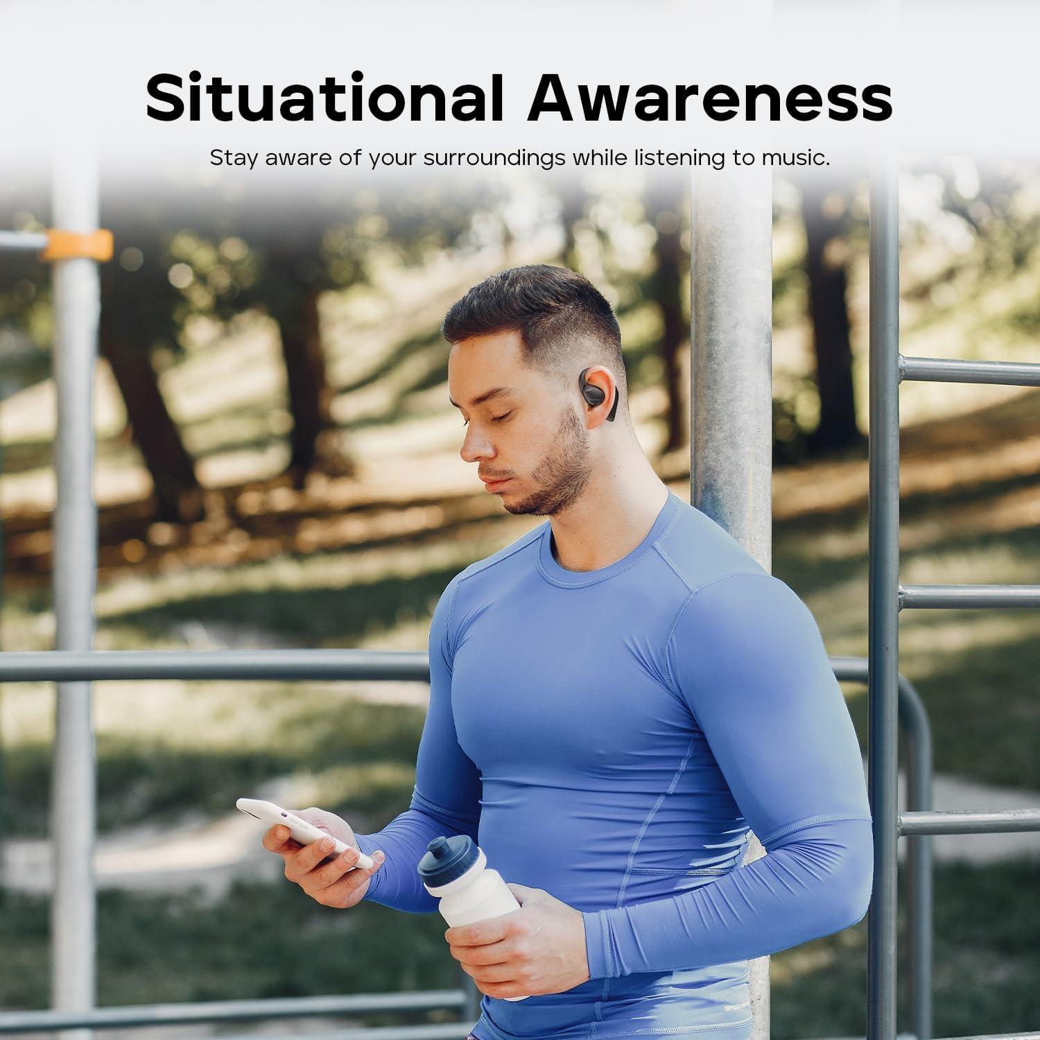 Auriculares Inalámbricos Tribit OpenGo, Bluetooth 5.3, IPX5