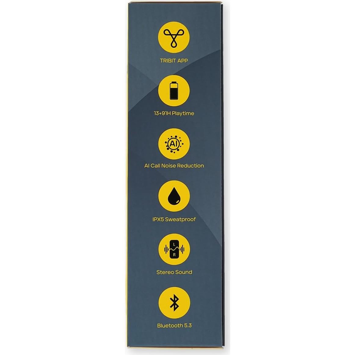 Auriculares Inalámbricos Tribit OpenGo, Bluetooth 5.3, IPX5