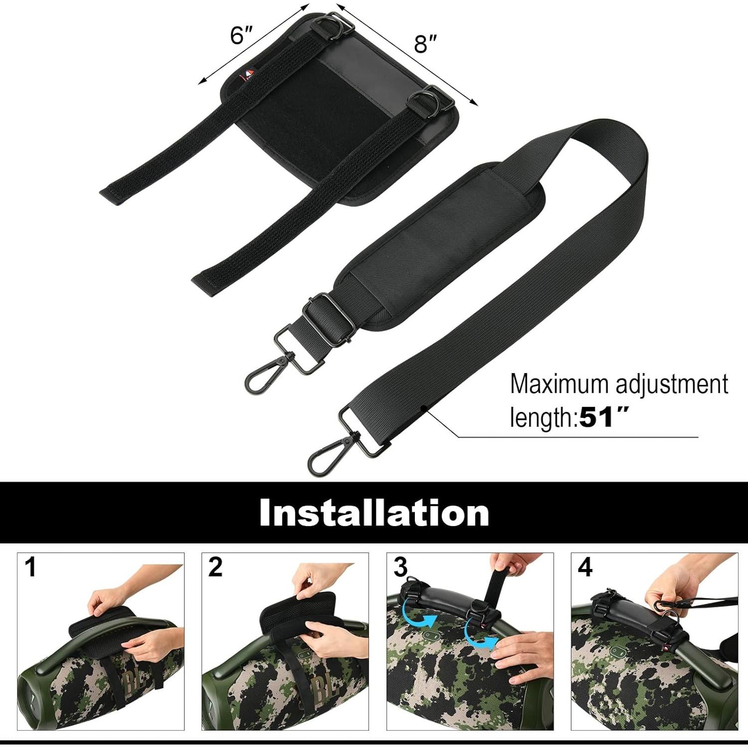 Correa de Hombro Ajustable TXEsign para Altavoces Portátiles