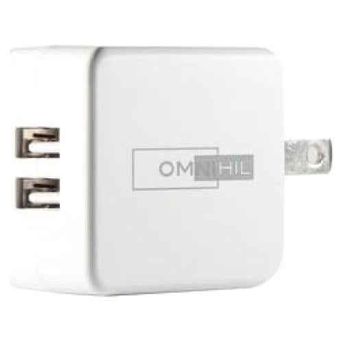 Cargador de Pared OMNIHIL + Cable USB-A a C 1.52m para Altavoz Bluetooth