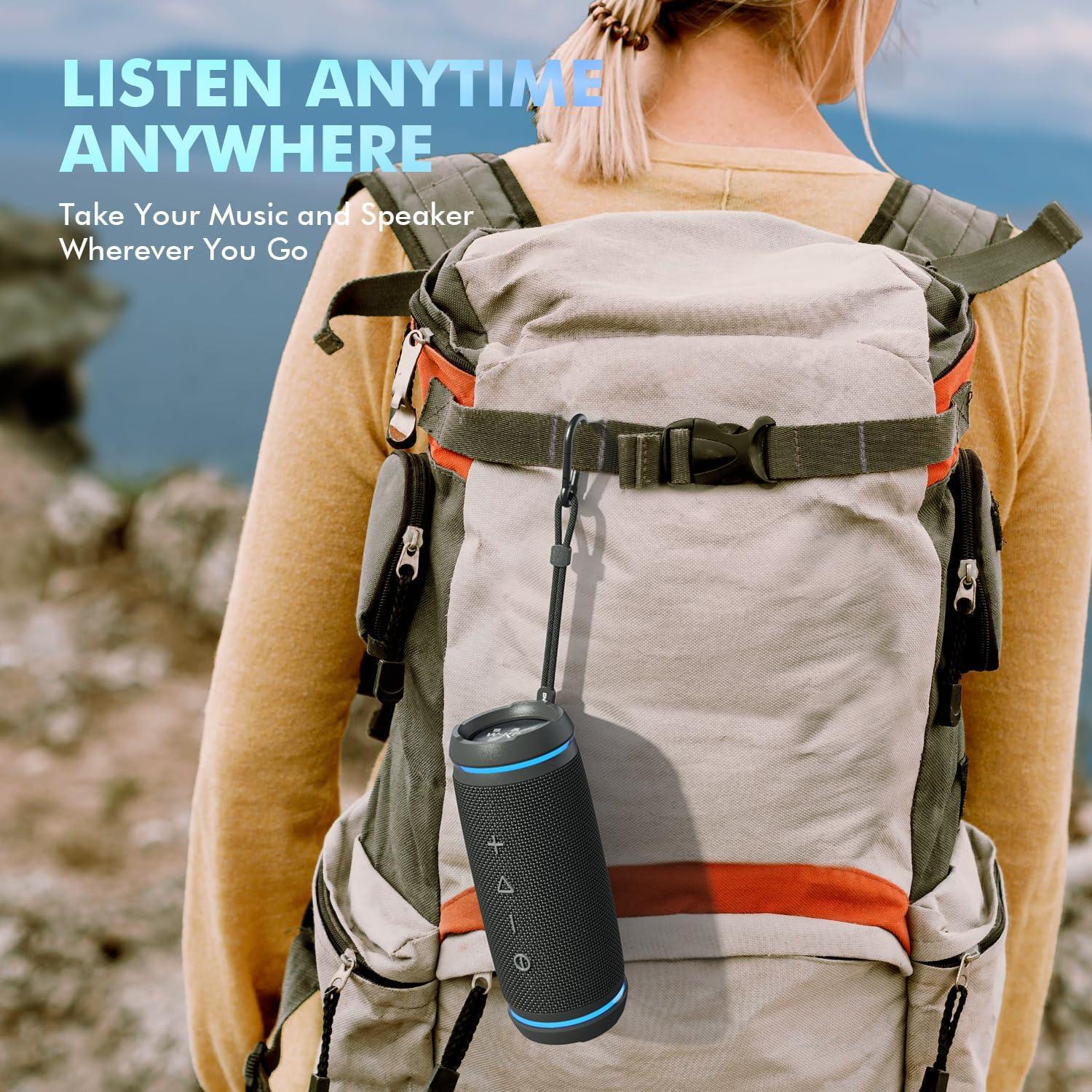 Altavoz Portátil Bluetooth W-KING BT226 36W Impermeable IPX6