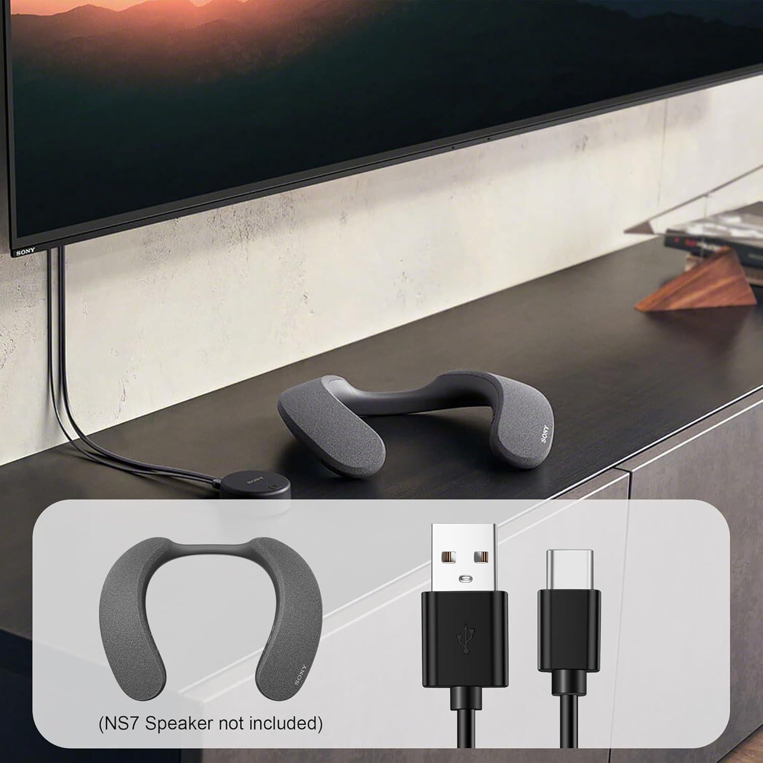 Cable de carga USB-C 1.5m CUENSTOP para altavoces Sony y Bose