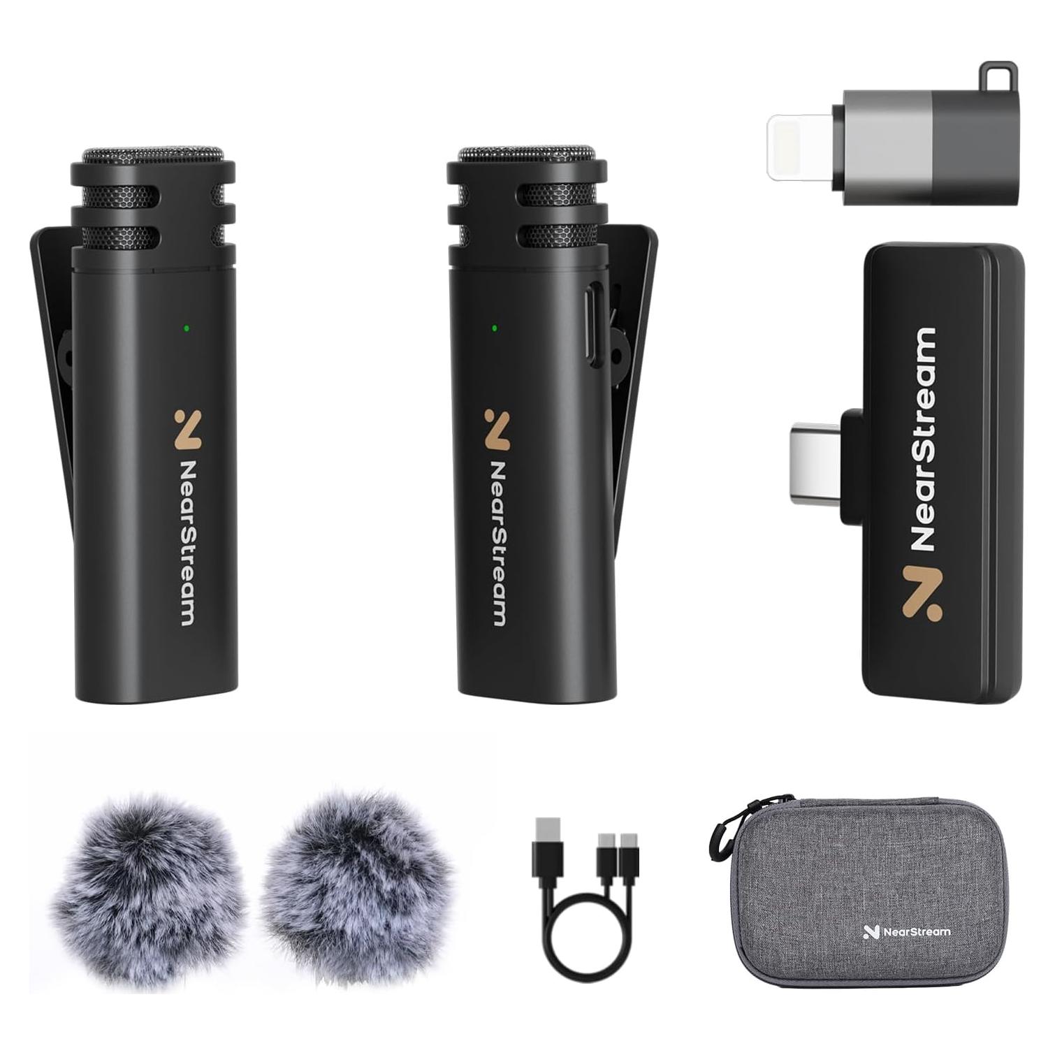 Micrófono Lavalier Inalámbrico NearStream AWM10T-Plus